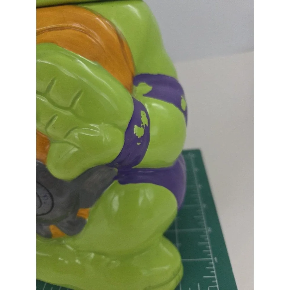 1990 Mirage Teenage Mutant Ninja Turtles TMNT Donatello Vtg Cookie Jar No Box